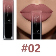 Waterproof Nude Lipstick Long Lasting Liquid Matte Lipstick Kit Lip Gloss Cosmetics Women Fashion Lip Makeup Gift Batom