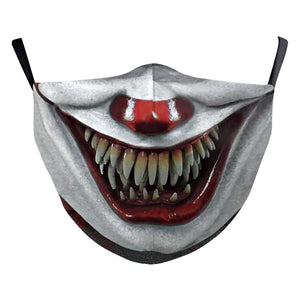 Halloween Horrible Killers Pennywise Jason Voorhees Michael Myers Leatherface Cosplay Face Mask Adult Kids Dustproof Scary Masks