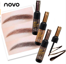 NOVO Brand Eye Makeup Red Wine Eye Brow Tattoo Tint Long-lasting Waterproof Dye Eyebrow Gel Cream Mascara Make Up Cosmetics