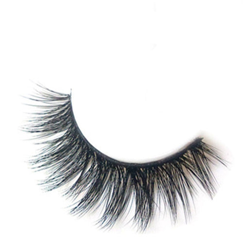 New 3 Pair Natural Long 3D Black Eye Lashes Makeup False Eyelash